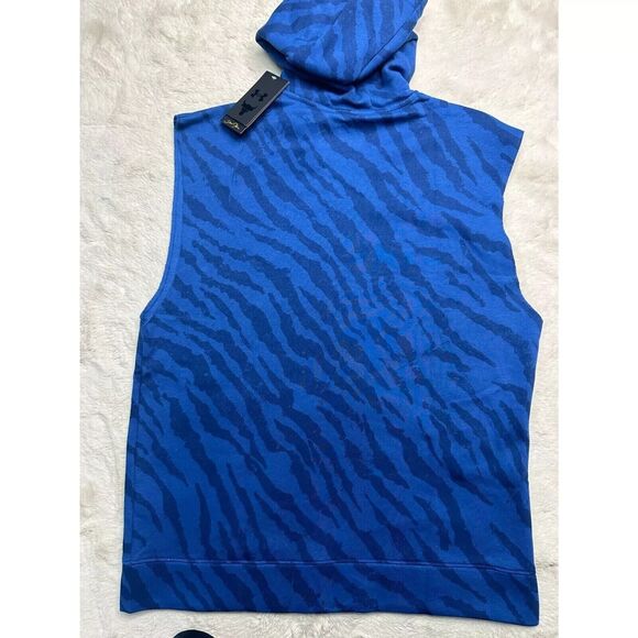 Under Armour Men's Large Project Rock Rival Fleece Sleeveless Hoodie NEW - Picture 2 of 13
